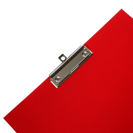 A tablet with a clip of A3, 420 x 320 mm, covered with high -quality Bumvinyl, red (clipboard)-2