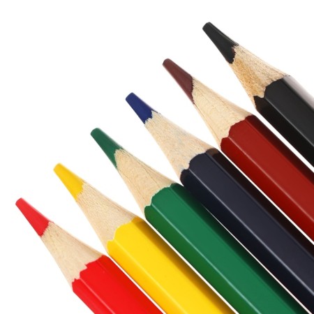 Pencils Watercolor 6 colors "Kalyaka-Malyak", hexagonal-2