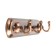 Tundra tundra tundra, metal, three -horn, color copper
