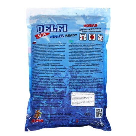 Bait winter -moisturized delfi Ice Ready, bream - roach, sunflower, 500 g-1