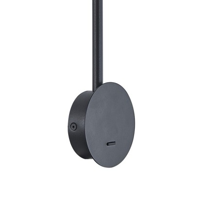 Wall lamp Mantra Sal, GU10, 1x10W, 166x100x383 mm, matte black color-2