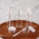 Storage set, in a case, 6 objects, white/transparent color