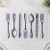 Set of serving napkins on the table "Serving", 4 pcs, 30 × 45 cm, white color