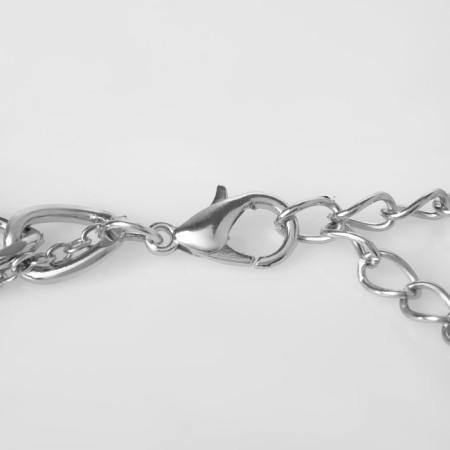 Pendant "chain" Antiquity, color silver, 45cm-1