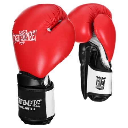 Boxing gloves Fight Empire, Pro King, red-black, size 14 oz