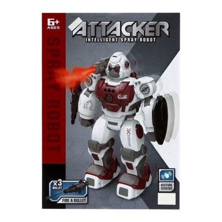 Gorillabot robot, radio -controlled, gun steam, light, sound, with a battery-17