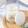A candle in a glass flavored "linen and cashmere", 7x7 cm, 27 hours