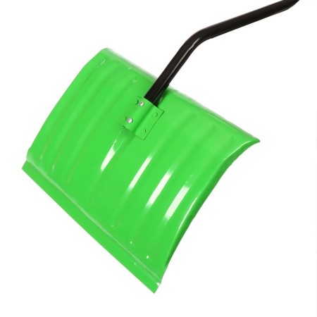 Metal shovel, 470 × 350 mm, with a metal bar, steel show-7
