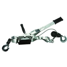 Lever winches MATRIX 52225, thrust - 4 t, rise - 1.6 t, double ratchet wheel