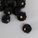 Decor for creativity Artificial fur "ball" black set 10 pcs, d = 2 cm