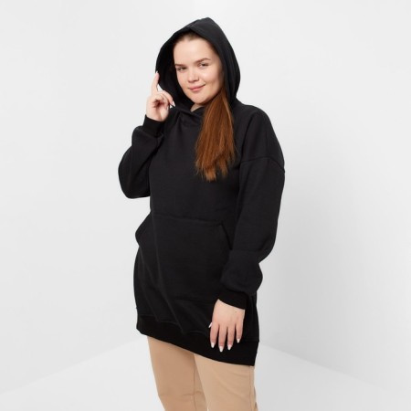 Feminine hoodies, black color, size 50-3