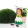 Garden figure "Dwarf chamomile" 20x21x41cm