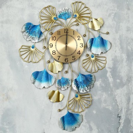 Watching clock, series: openwork, "Dilia", smooth move, 59 x 83 cm, d-22 cm