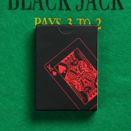 Plastic playing cards, 54 pcs, 30 μm, 6.5 x 9 x 2 cm-1