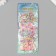 Decor for creativity plastic "Flowers and sweets" set 4 types x 5 g 8x20 cm