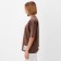 T -shirt female plain Minaku: One Most Brand Brown color, size 52