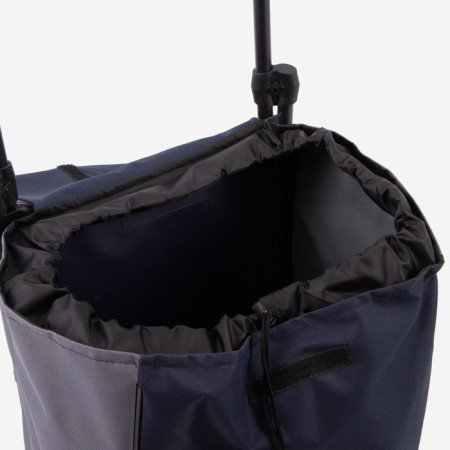 Carrier-house bag on cord, black/gray color-3