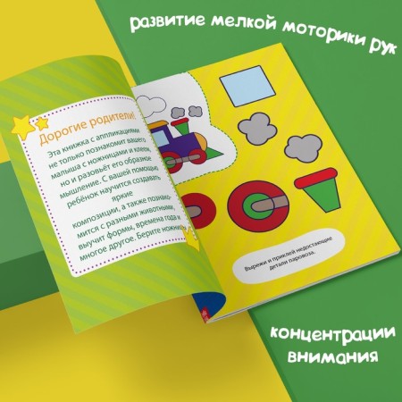 Applications set of "first applications", 6 pcs. 20 p.-6