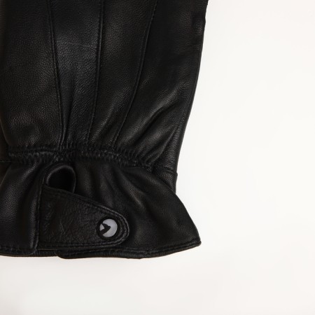 Male gloves, size XL, with insulation, black color-2