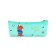 School Penal on a zipper turquoise dog