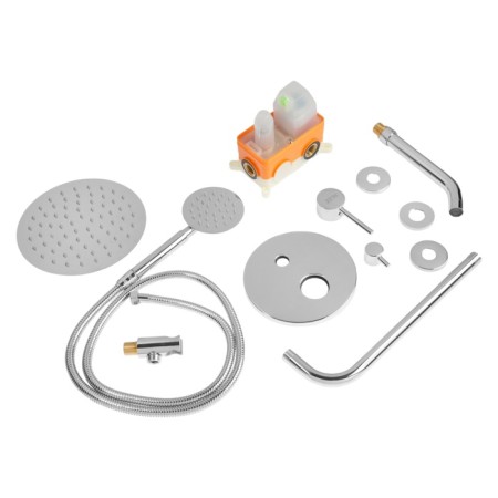 Soul system Zein Z1012, hidden installation, mixer, tropical, hand -watering can, stainless-8