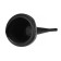 Fuel and fourth funnel with a grid, black, small, 140 mm