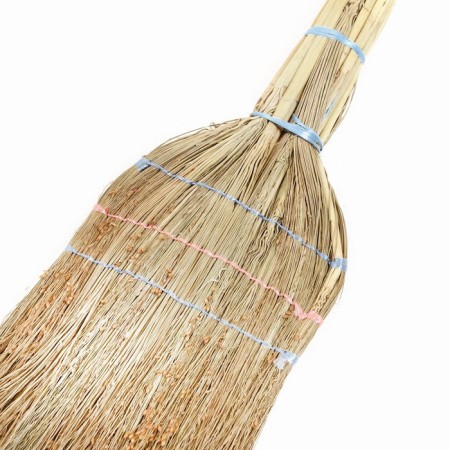 Venik Uzbek made of sorghum super-value 3-piercing medium, 81-86 cm, (packaging 50pcs)-1