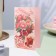Postcard "Happy Birthday!" glitter, congregre, bouquet, sweets, 12.5 x 19.4 cm