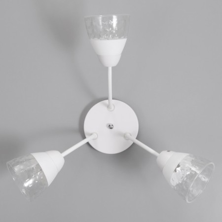 Dibra chandelier 3x60W E27 white 48x48x22cm-3