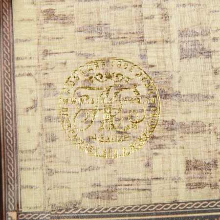 Safe-book wood to the leatherette "Cartography" 17x11x5 cm-5