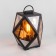 Landscape Light Elektrostandard, Ambra, 322x322x345 mm, E27, black color