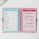 Questionnaire on a lock, in a solid cover A6, 40 sheets "for the sweetest girl"