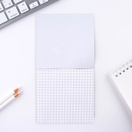 Notepad 10x10 cm, 16 liters “February 23. Classic »Mix-18