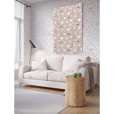 Decorative panel with photo printing "Ghosts Suetologists", vertical, size 150x200 cm
