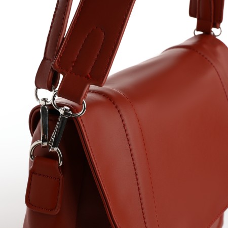 Bag-mixer on a valve, a long belt, burgundy color-5