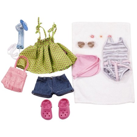 A set of summer clothes and accessories GOTZ for dolls 46-50 cm., 10 things-1