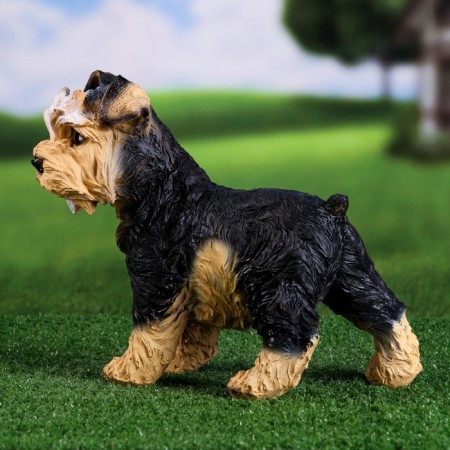 Garden figure "Puppy Terrier" 13x24x28cm-1