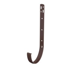 Groove bracket Metal techno -nicob PVC D125 brown