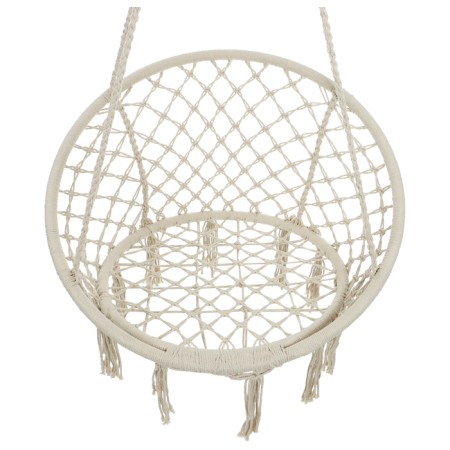 Hammock maclay, wicker, 60x80 cm, beige color-8