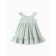 Sarafan for Minaku girl, mint color, height 122 cm