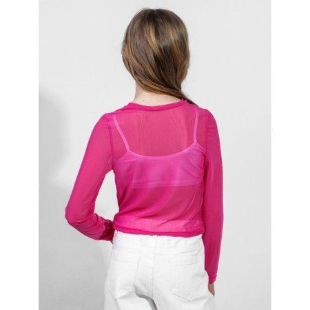 TOP for Young girl, height 128 cm, pink color-4