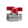 Balloon Aquasfera Euro 1021-01, 1/2 ", PN 40, internal thread, three-way, butterfly