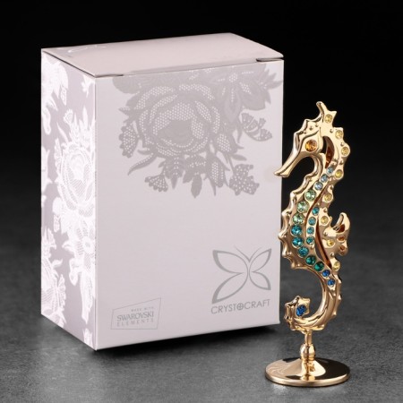 Souvenir "Sea Horse", with crystals-4