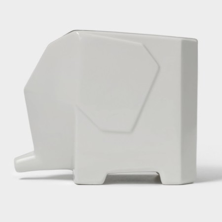 A set of kitchen supplies on the porcelain stand Bellatenero "Elephant", 5 objects, white color-6
