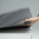 Boyle elastic sheet, size 200x160x25 cm, dark gray color