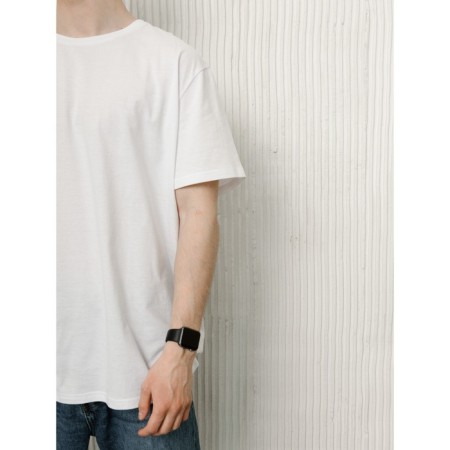T-shirt male, size 60-62, white color-4