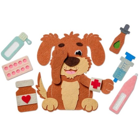Account material "Treating a puppy"-1