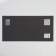 Wall mirror, with fatcet, 30x60 cm