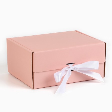 Gift folding box, packaging, "pink", 22 x 16.5 x 10 cm-2