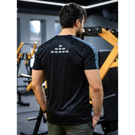 Sports T -shirt male ise, size 52, black color-2